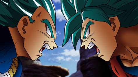 goku vs vegeta dragon ball